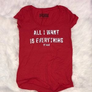 PINK Christmas PJ Shirt